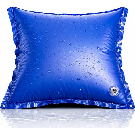 Coussin de piscine XXL 120 par 120 cm corde Coussin air rond Moyen hiver couverture hiver mauvais temps Accessoire auvent piscine (1/5)