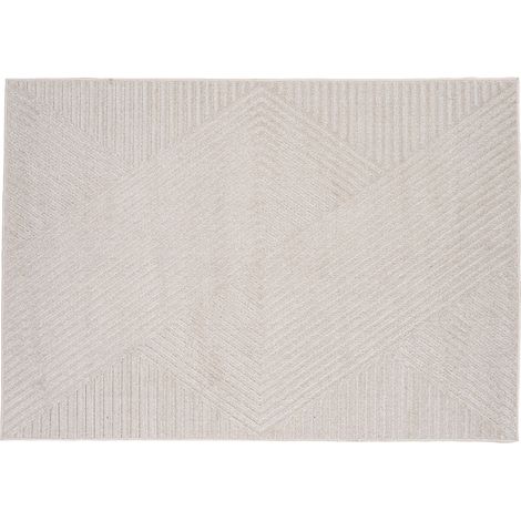 Aron tapis 290x200cm blanc. (1/5)