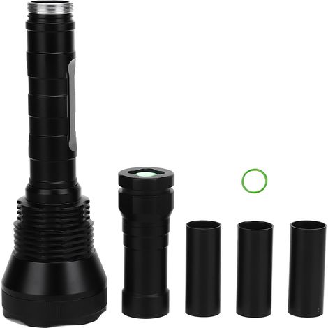 Lampe de poche lumineuse à 9 LED, 10 000lm, 5 Modes d'éclairage, perles T6, étanche, portable, pour aventure en plein air et randonnée