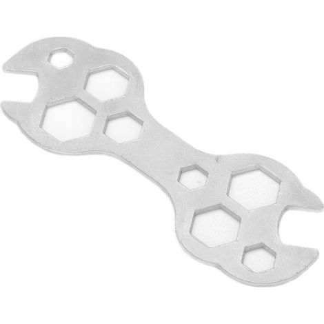 Clé hexagonale plate en acier pour vélo et réparations mécaniques (1/5)