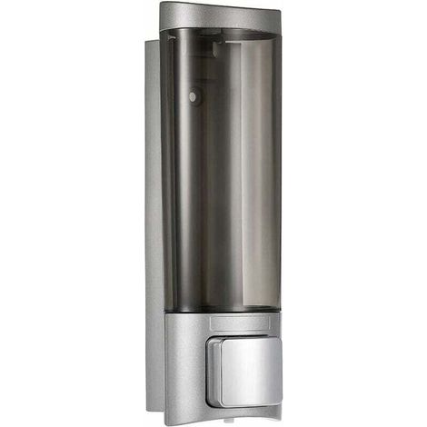 Distributeur de savon mural de 200 ml, adapté aux salles de bains, toilettes et hôtels. (1/4)