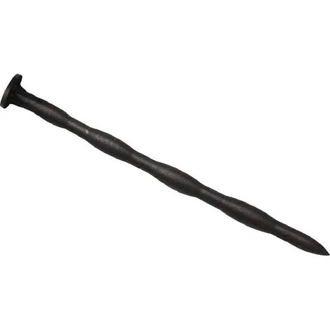 Chiodi ferma telo a testa piatta in pvc senza alette indicato per fissare teli e reti -Lunghezza 9.5 cm / 200 pezzi (1/2)