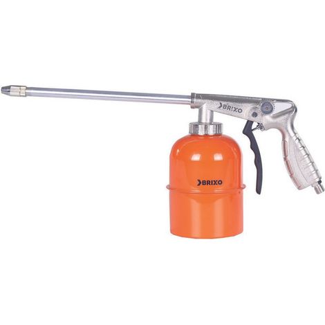 Pistola lavaggio Brixo ad aria compressa in alluminio serbatoio 1 lt (1/2)