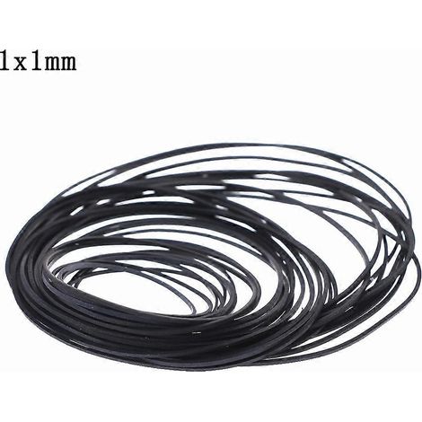 Lot de 30 bandes de mixage pour cassettes audio 0,7 x 0,7 mm et 1 x 1 mm, avec courroie en caoutchouc de rechange 1 x 1 mm. (1/5)