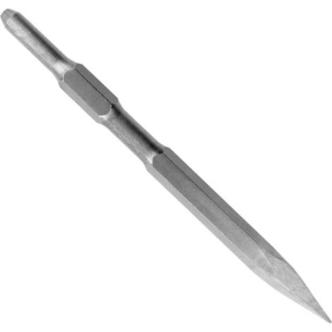 Burin SDS Plus Burin Plat pour Carreleur Outil de Burin pour Perceuse à Percussion électrique Burin en Carbure à Tige Hexagonale pour Carrelage, Vieux Plâtre, Mur, Béton (1/5)