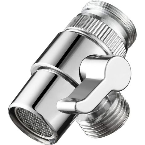 Diverter en acier inoxydable pour robinet évier de cuisine ou robinet évier de salle de bain Pièce de rechange de robinet SBA021 (1/5)