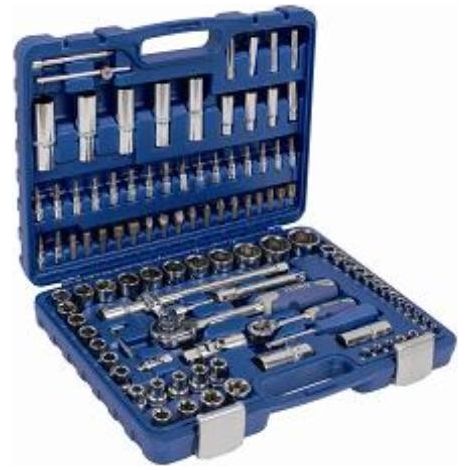 LLAVE VASO JGO 109 PZ+CARRACA