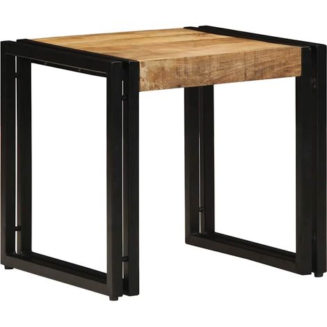 Couchtisch Braun 40 x 40 x 38 cm Massivholz Mango