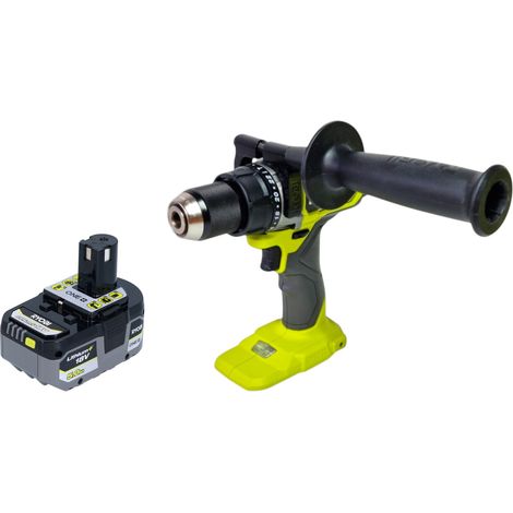 RYOBI RPD18BL2-0 Akku Schlagbohrschrauber 18 V 95 Nm Brushless + 1x Akku 5,0 Ah - ohne Ladegerät