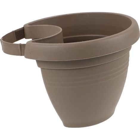 Hängepflanzgefäß Röhren Blumentopf mit Säulenhalterung (1/5)