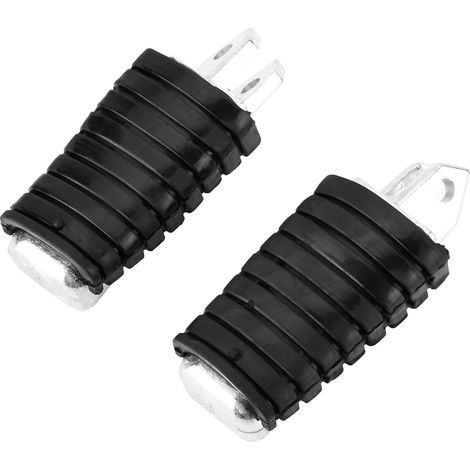 Repose-pieds avant moto pour Yamaha XV250, platine repose-pieds, paire, aluminium robuste, remplacement direct, confort de conduite. (1/5)