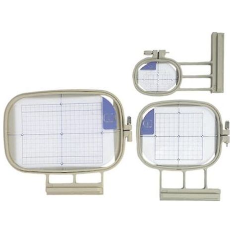 Lot de 3 cerceaux pour machine à broder Brother Duetta 4500d 4750d 6000d 6700d Innov-is 2500d 1500d 4000d (1/3)