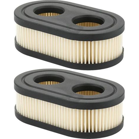 Filtro de aire de dos piezas Briggs & Stratton 798452 593260 para cortadoras de césped (1/5)
