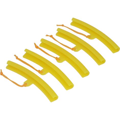 Lot de 5 protections de jante universelles et très élastiques pour changement de roue de moto, 23 cm / 9,06 pouces (1/5)