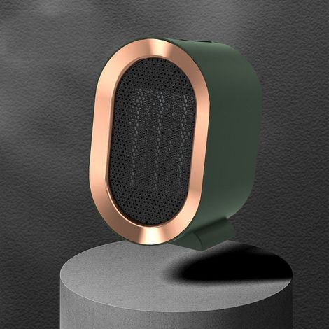 Radiateur de base 1200 W, petit radiateur mobile en céramique à économie d'énergie pour salle de bain et bouffée portable avec filtre à air écologique (1/3)