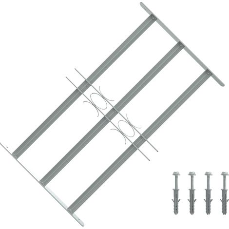 Fenstergitter Verstellbar mit 3 Querstäben 500-650 mm vidaXL (1/5)