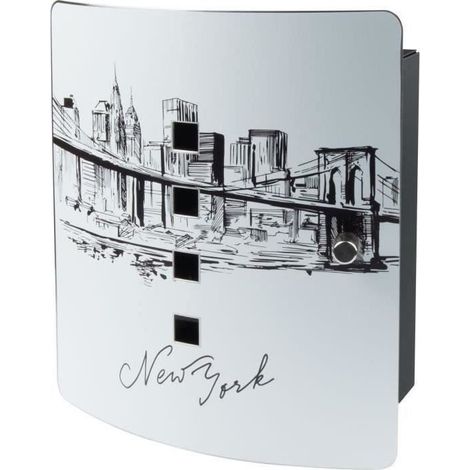 BURG-WÄCHTER Armoire a clés 6204/10 Ni Skyline NY (1/5)