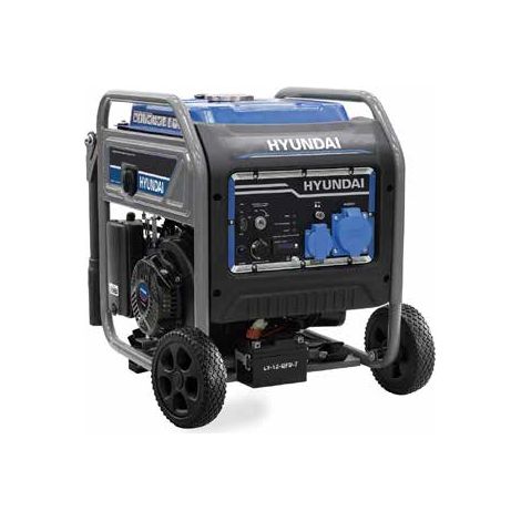 Generatore di corrente 5.3Kw Inverter Benzina Hyundai 65350 236cc 9HP