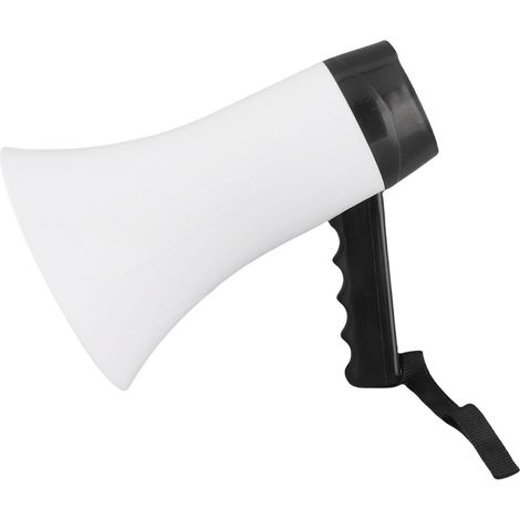 Mégaphone portatif puissant et rechargeable avec support d'enregistrement, porte-voix portable pour stand de diffusion (1/5)