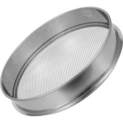 Tamis à Sable en Acier Inoxydable 30 CM – Tamis à Terre Rond Maille Fine (1/5)