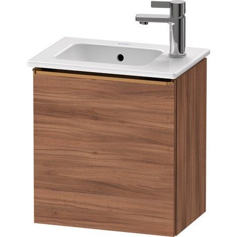 Duravit D-Neo lavabo suspendu, 410x440x274mm, 1 porte, charnières