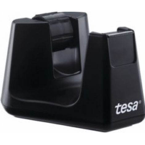 DISPENSADOR SOBREMESA PORTARROLLOS EASY CUT SMART PARA ROOLLOS DE 33M. NEGRO TESA 53902-00000-01 (1/10)