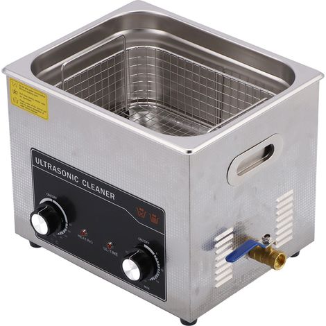 Nettoyeur à ultrasons domestique, cuve à ultrasons, machine de nettoyage d'instruments en acier inoxydable, prise A10LEU 220 V (1/5)