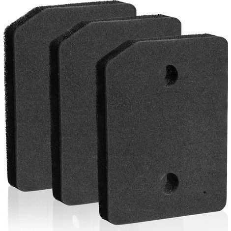 3 Pièces Filtres pour Sèche-linge Miele 9164761, Filtre Éponge pour Sèche-linge Filtre en Mousse, Tapis Filtrant, Sèche-linge à Pompe à Chaleur 20x15.5x3 CM (1/5)