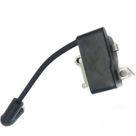 Module de bobine d'allumage (magnéto) pour tronçonneuse Husqvarna 135/140kit pompe à huilevis sans finrondelle anti-poussièretuyau et filtre (1/5)