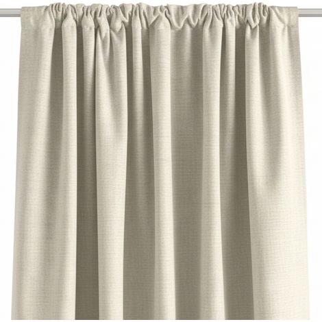 Vorhang mit geraffter Borte Creme 140x280cm TEIDOR