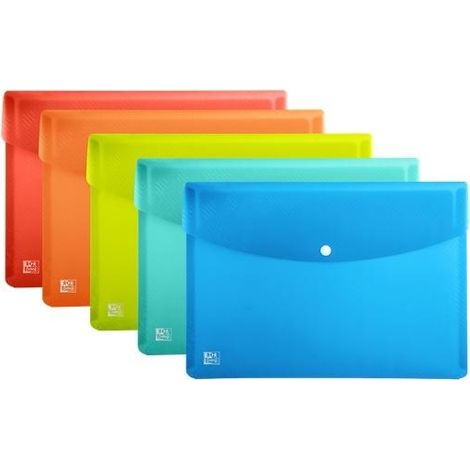 Pochette A3 PP Urban (5 pièces) Oxford