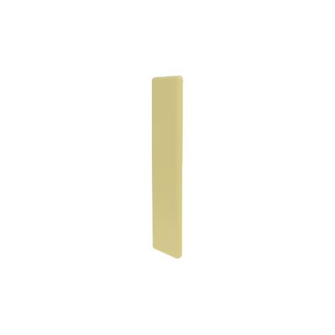 PLACCA CIECA PER AVVOLGITORI UNIVERSALE IN ABS ORO- 1,0 pz