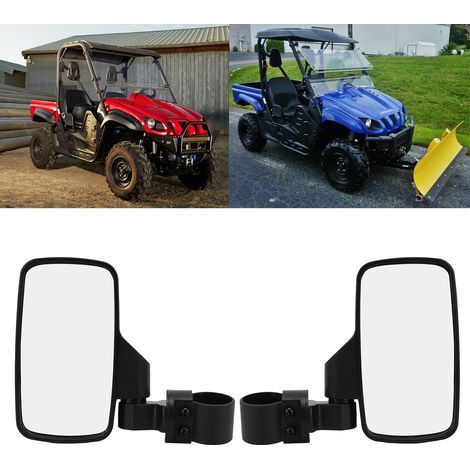 Specchietto retrovisore laterale regolabile per ATV/UTV con ampio campo visivo per Kawasaki Mule (1/5)