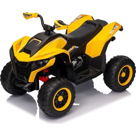 Quad Elettrico per Bambini ATV Speed 30W 6V Giallo