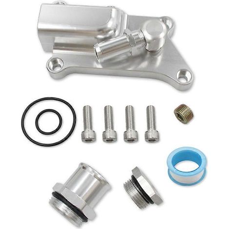 Ricambio di alta qualità per l'alloggiamento del liquido di raffreddamento per veicoli Honda e Acura, con design a curvatura dritta. (1/4)
