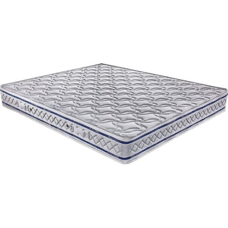 Materasso sfoderabile 160x190 in tessuto Aloe Vera imbottito ortopedico DOLBY LUSSO (1/2)