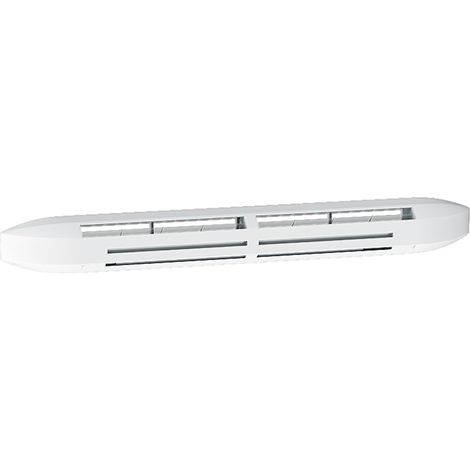 Kintech – Entrée d'air hygroréglable acoustique – Débit variable 5 à 45 m³/h – Affaiblissement acoustique 37 à 42 dB – Dimensions 420x45x40mm - RAL9016