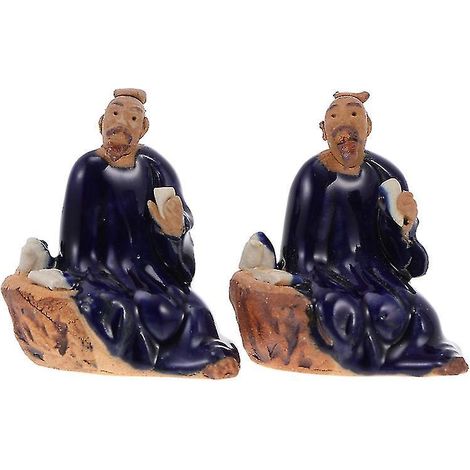 2 petits éléments de décoration pour aquarium (1/3)