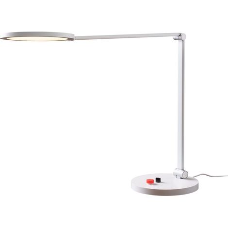 daylight Tricolor - E45200 - Lampe de bureau à LED - Lampe de table avec variateur - Liseuse à bras flexible - 3 Couleurs de lumière - Dimmable - LED - Blanc (1/5)