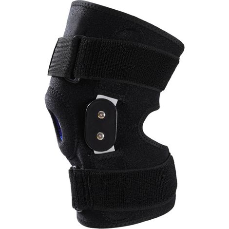 Genouillère de décompression, soutien stable du genou, soulagement de l'arthrite, des lésions du ménisque, des tendinites, sangle de compression réglable, convient aux hommes et aux femmes (cheville) (1/5)