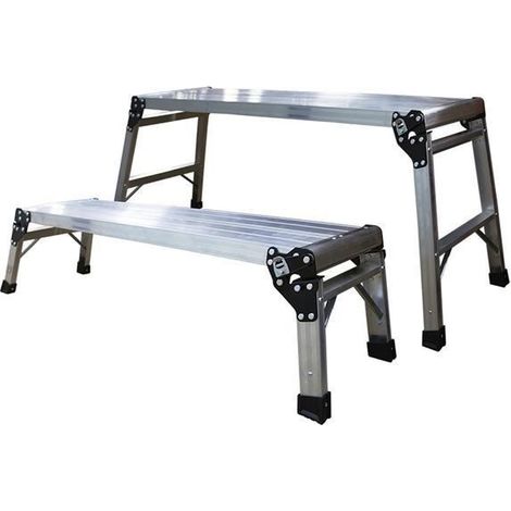 JUEGO DE 2 PLATAFORMAS DE ALUMINIO  JBM50656