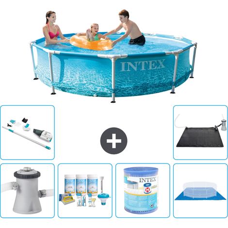 Intex Piscine Tubulaire Ronde - 305x76 cm - 7-pièces S41381 (1/3)