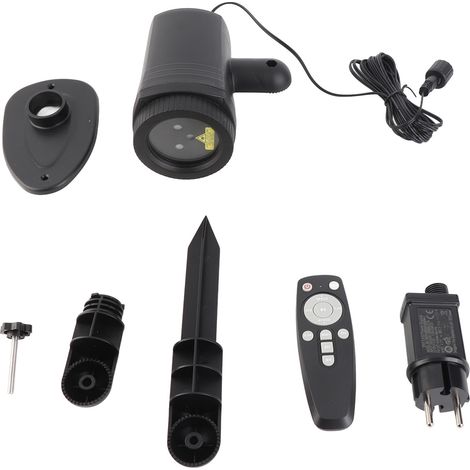 Ortviai Projecteur Laser Extérieur avec Télécommande, Étanche et RGB pour Jardin, Fêtes et Décor Extérieur (1/5)