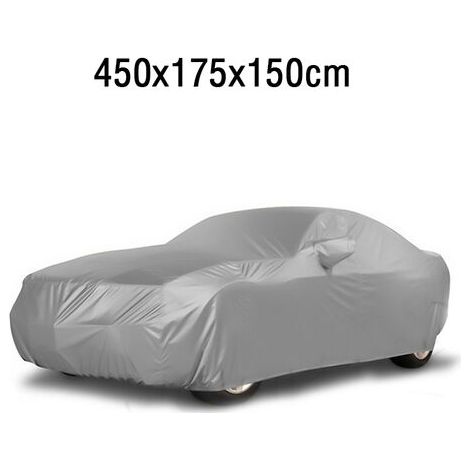 Housse De Voiture Extérieure - Imperméable UV - Polyester - Pour Voiture Moyenne 4,5 x 1,75 x 1,5 M - 1 Pièce (1/5)