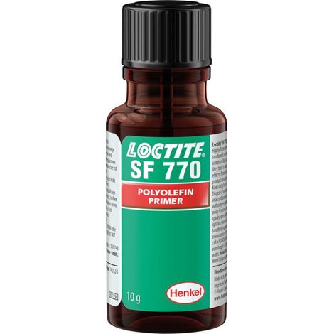 Primaire Loctite SF 770 10 g pour la préparation de surface avant collage avec des adhésifs cyanoacrylates, pour les plastiques difficiles à coller tels que le PE, le PP, le PTFE, le Téflon et le caou (1/2)