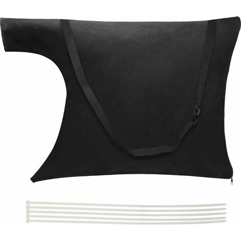 Leaf Blower Replacement Bag Leaf Blower Vacuum Bag with Zipper and Shoulder Strap (1/5)