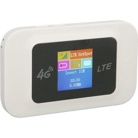 D523 4G LTE Mobiler WLAN-Zugangspunkt, 150 Mbit/s 4G LTE Mobiler Router, Dual-SIM- und Dual-Standby-kompatibel. (1/5)