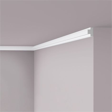NMC T4-box-10 NOMASTYL Noel Marquet 1 carton 10 pièces Cimaise Moulure décorative design moderne blanc 20 m (1/5)