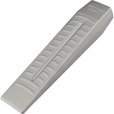 Cuña de leñador para cortar madera, aluminio, 25 cm