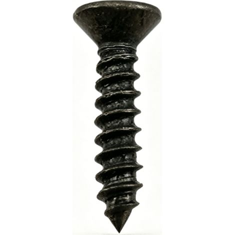 100 vis à bois à tête plate fraisée autotaraudeuses pour meubles, usage intensif, finition bronze antique M4 x 25 (1/5)